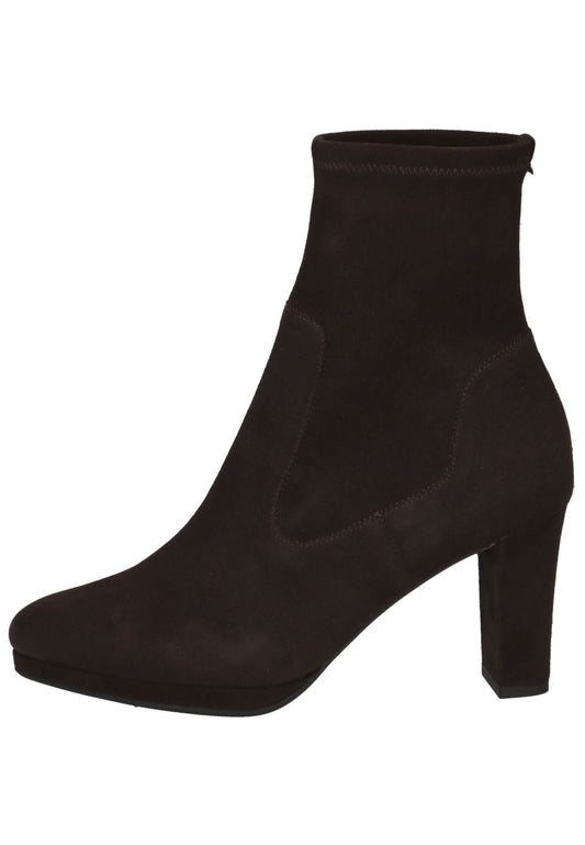 Peter Kaiser Stiefelette Veloursleder Dunkelbraun