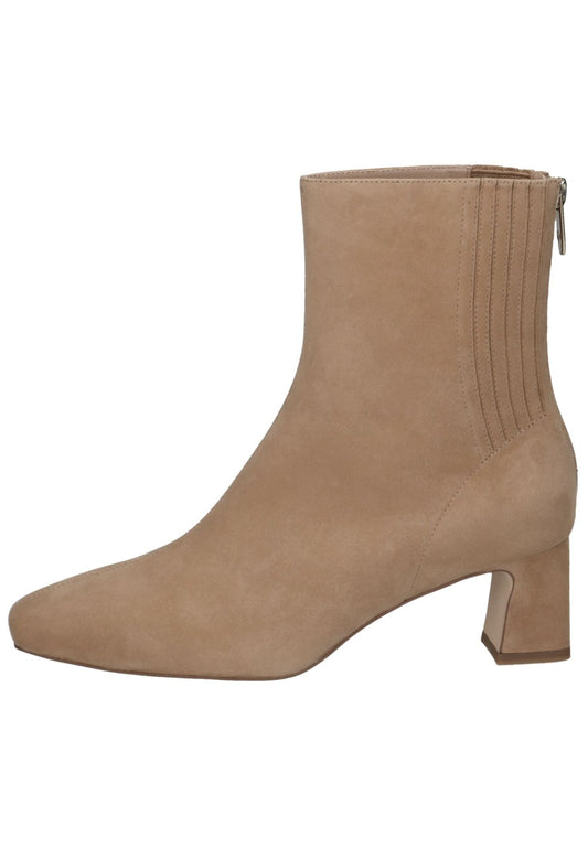 Peter Kaiser Stiefelette Veloursleder Hellbraun