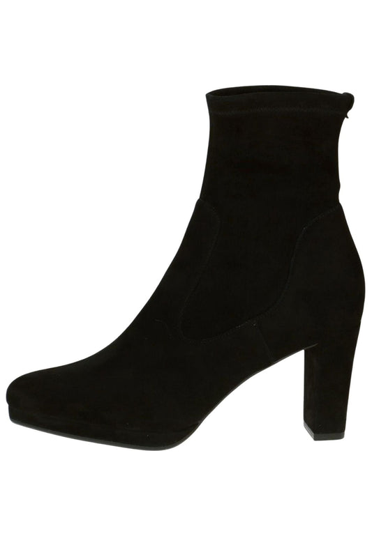 Peter Kaiser Stiefelette Veloursleder Schwarz