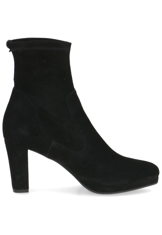 Peter Kaiser Stiefelette Veloursleder Schwarz