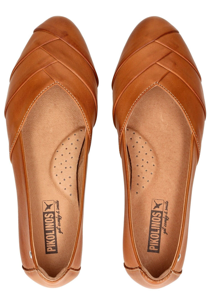 Pikolinos Ballerinas Leder Brandy
