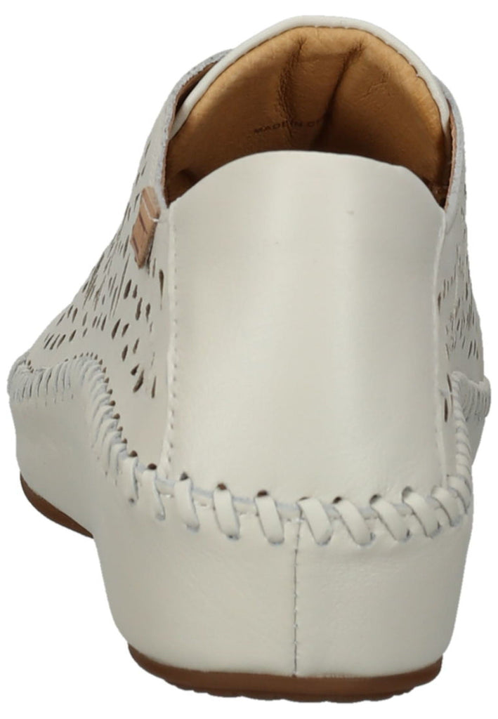 Pikolinos Halbschuhe Leder Weiß/Beige