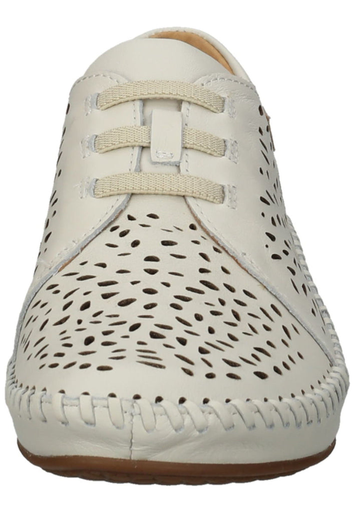 Pikolinos Halbschuhe Leder Weiß/Beige