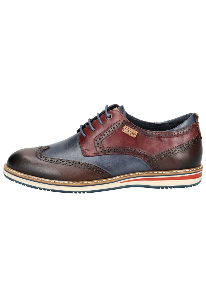 Halbschuhe Pikolinos Halbschuhe Leder Dunkelbraun