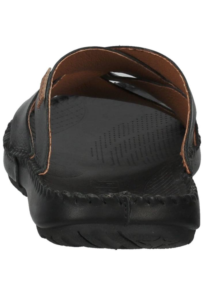 Pikolinos Pantoletten Leder Schwarz