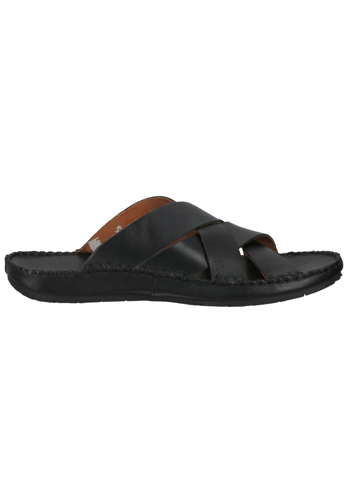 Pikolinos Pantoletten Leder Schwarz