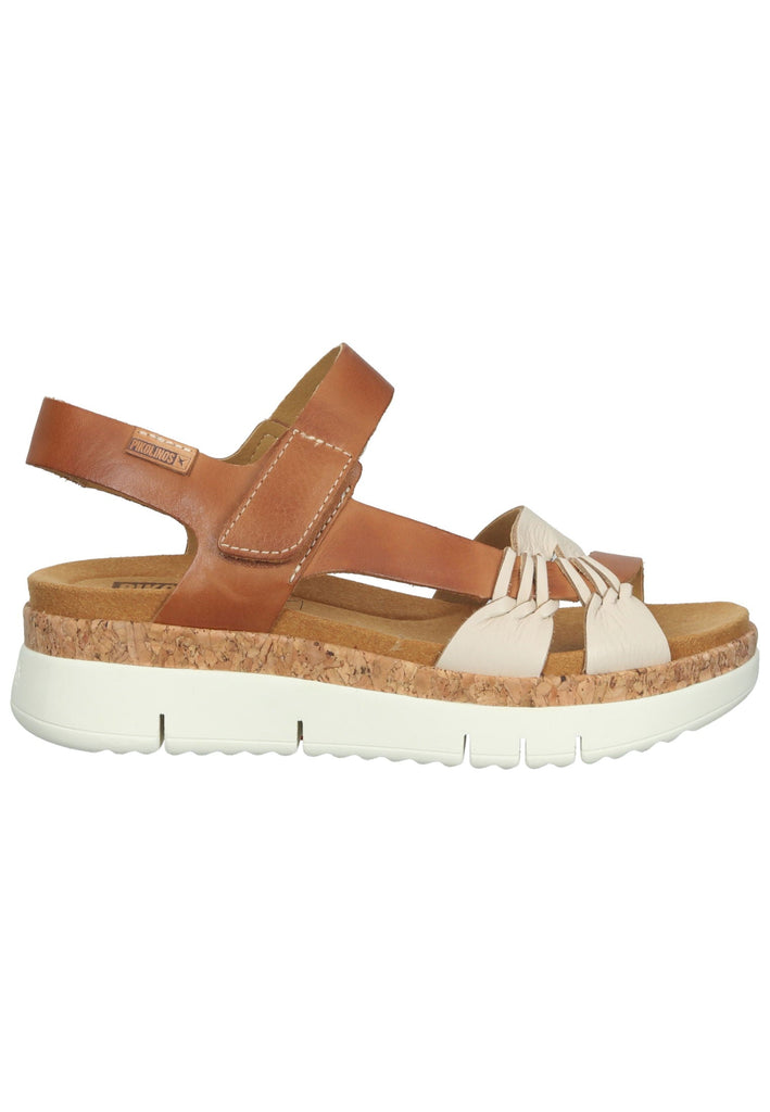 Pikolinos Sandalen Leder Beige/Rosa