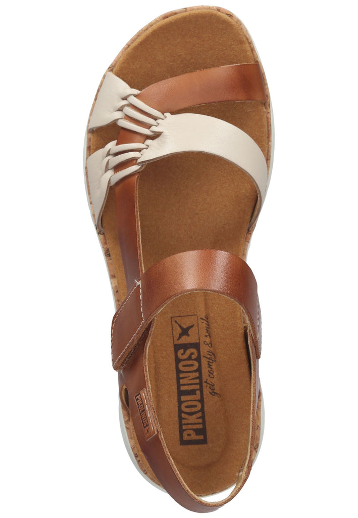 Pikolinos Sandalen Leder Beige/Rosa