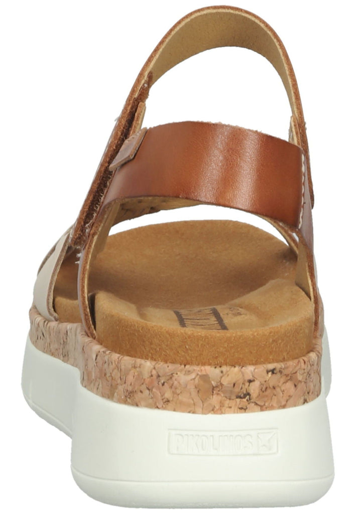 Pikolinos Sandalen Leder Beige/Rosa