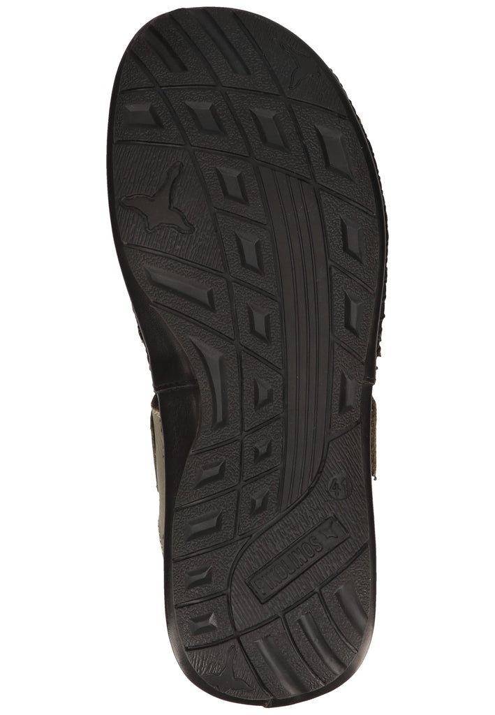 Pikolinos Sandalen Leder Dunkel Grau