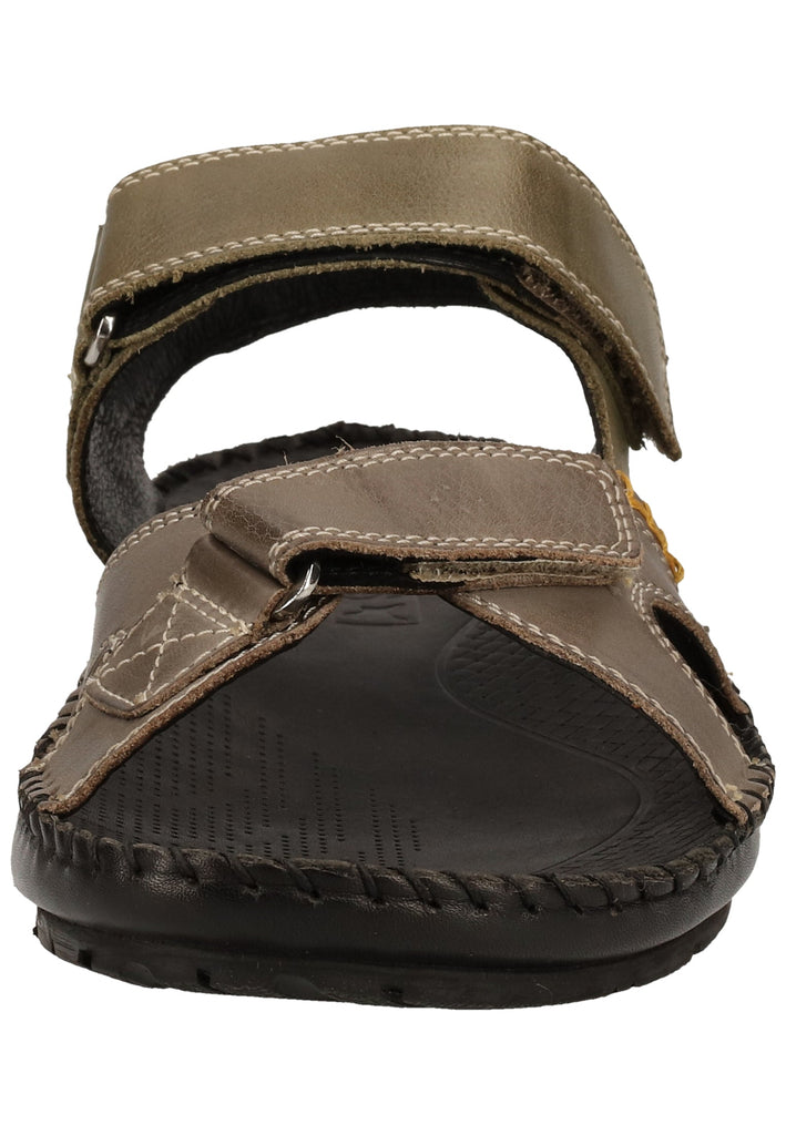 Pikolinos Sandalen Leder Dunkel Grau