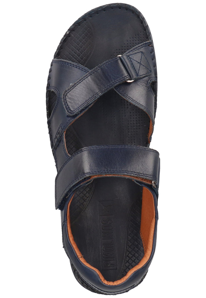 Pikolinos Sandalen Leder Dunkelblau