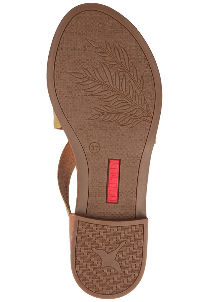 Pikolinos Sandalen Leder Gelb