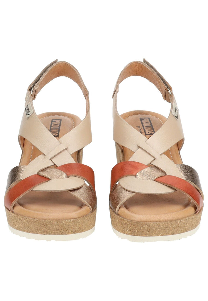 Pikolinos Sandalen Leder Hellbeige