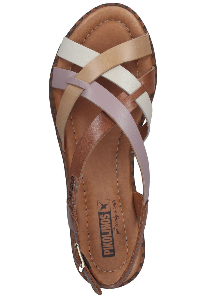 Pikolinos Sandalen Leder Hellbraun