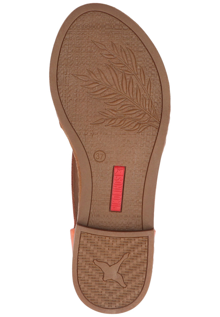 Pikolinos Sandalen Leder Rot