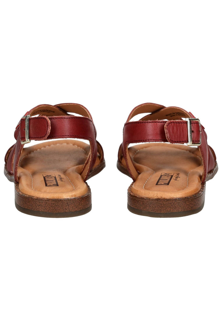 Pikolinos Sandalen Leder Rot