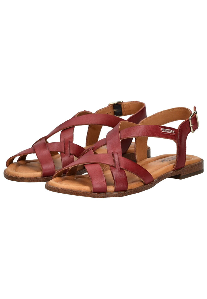 Pikolinos Sandalen Leder Rot