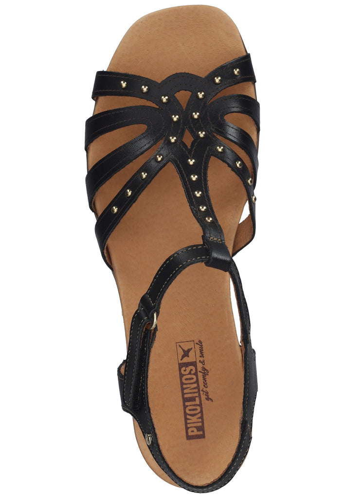 Pikolinos Sandalen Leder Schwarz