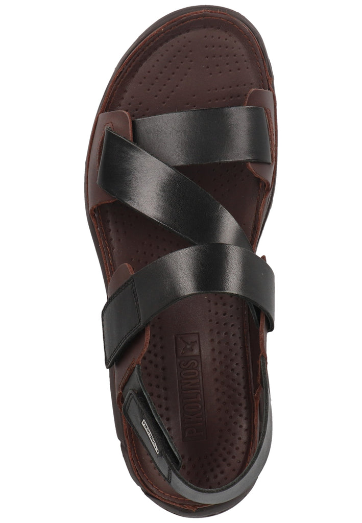 Pikolinos Sandalen Leder Schwarz