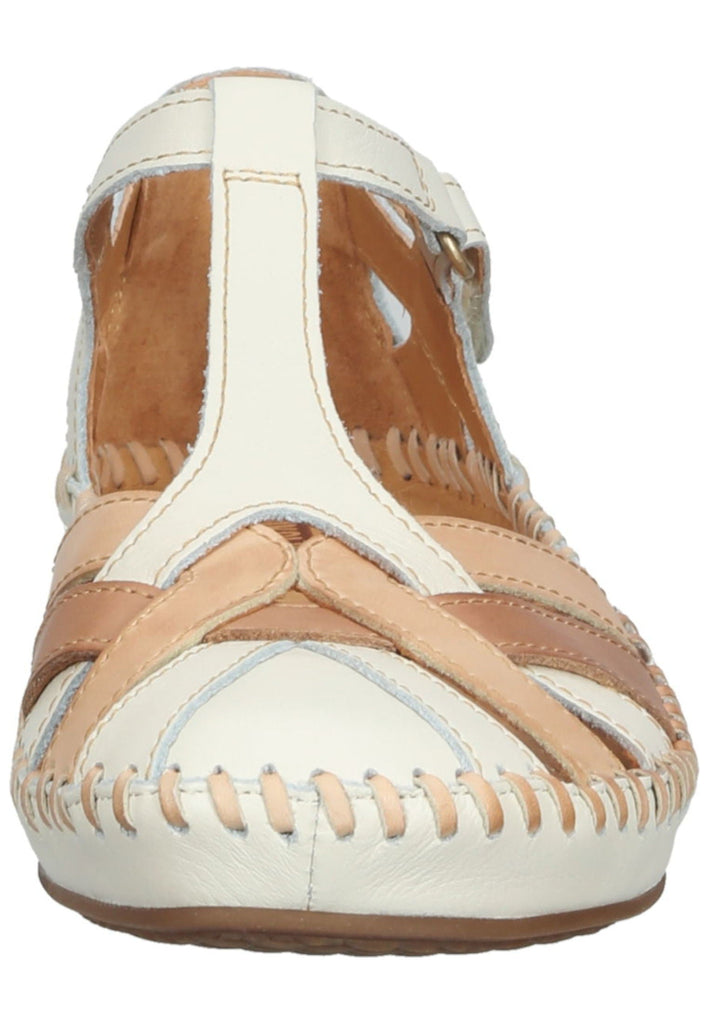 Pikolinos Sandalen Leder Weiß/Beige