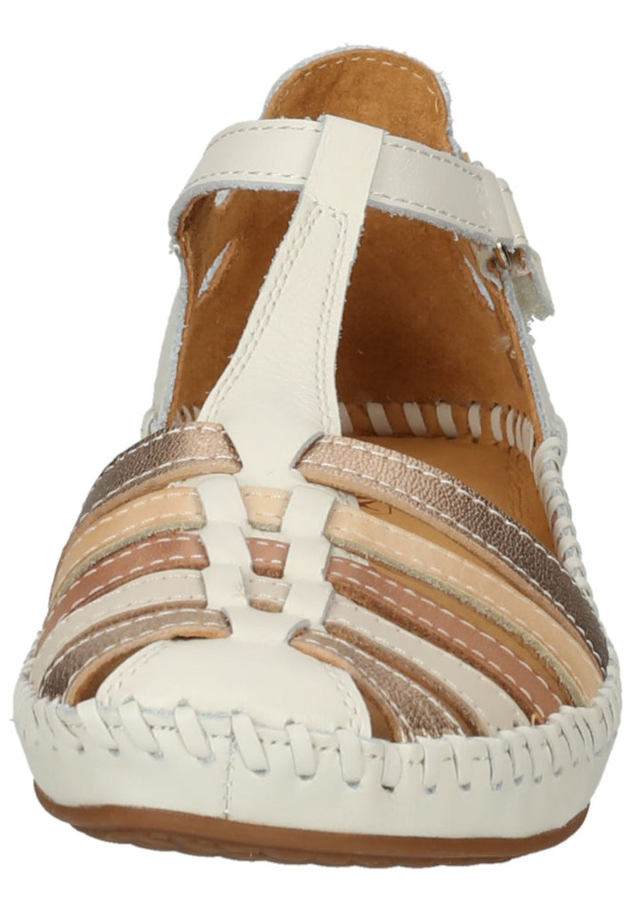 Pikolinos Sandalen Leder Weiß/Beige