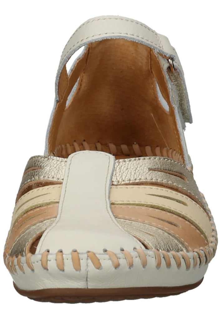 Pikolinos Sandalen Leder Weiß/Beige