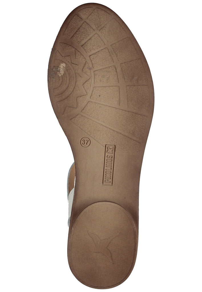 Pikolinos Sandalen Leder Weiß/Beige