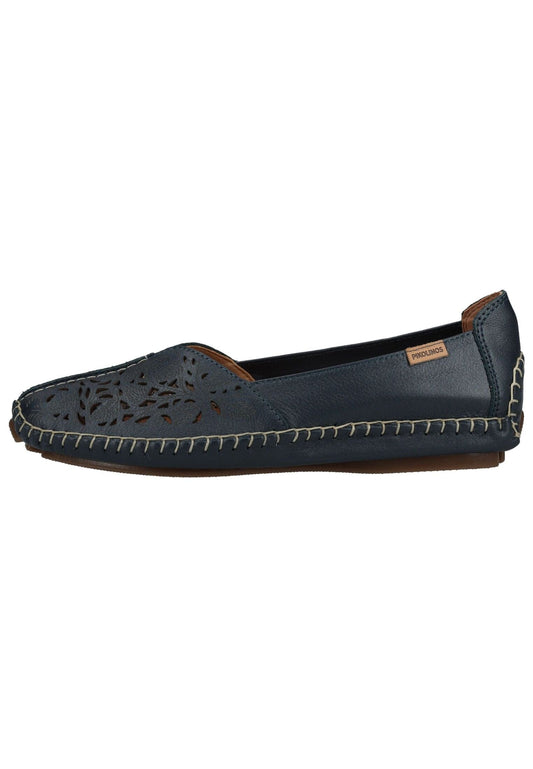 Pikolinos Slipper Leder Blau