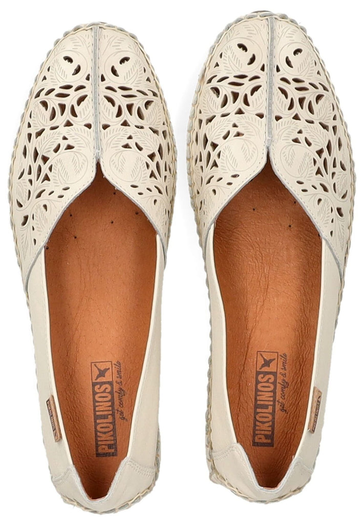 Pikolinos Slipper Leder Creme