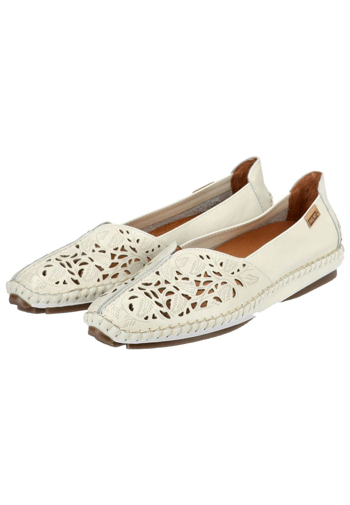 Pikolinos Slipper Leder Creme