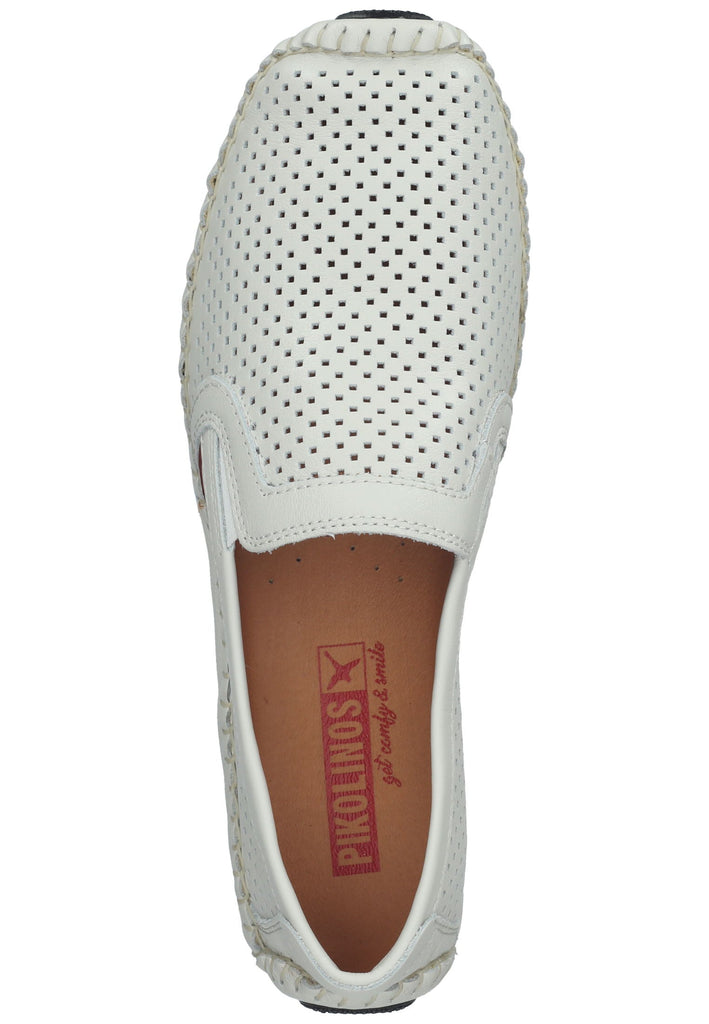 Pikolinos Slipper Leder Hellbeige