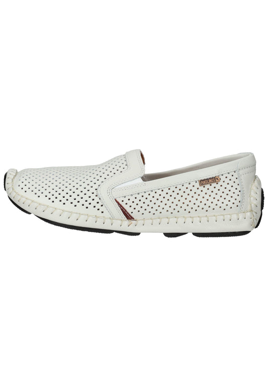 Pikolinos Slipper Leder Hellbeige