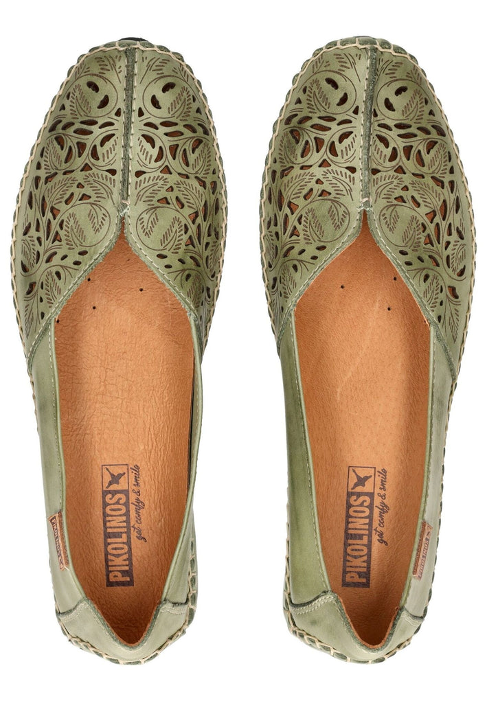 Pikolinos Slipper Leder Mint