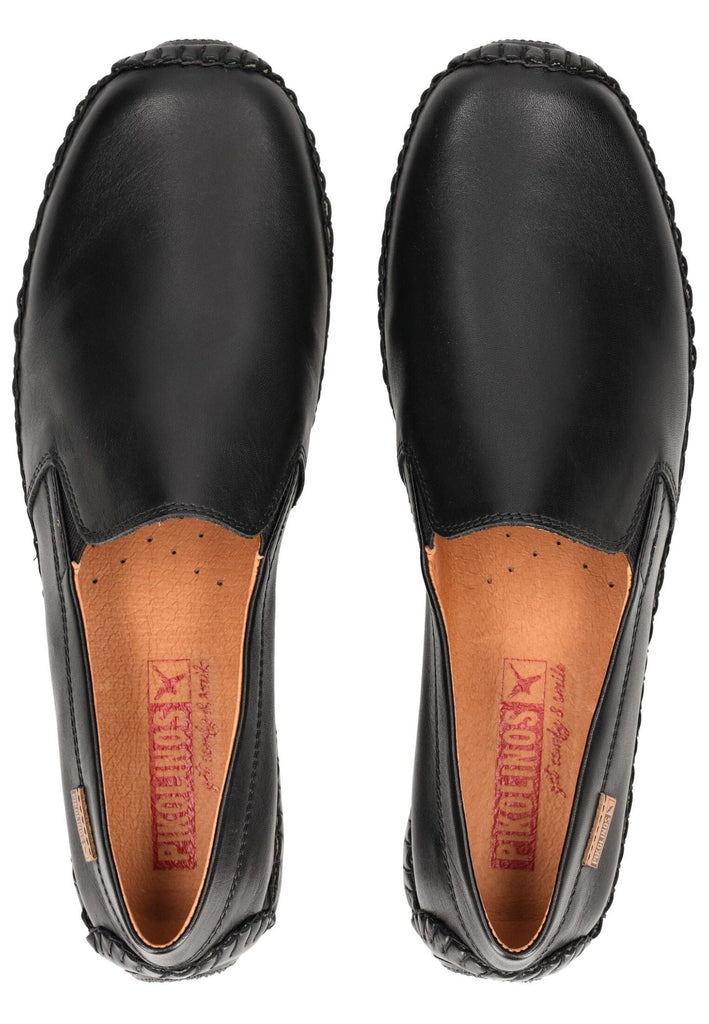 Pikolinos Slipper Leder Schwarz