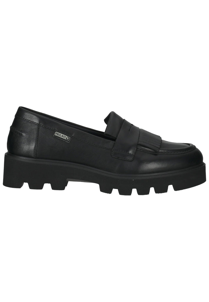 Pikolinos Slipper Leder Schwarz