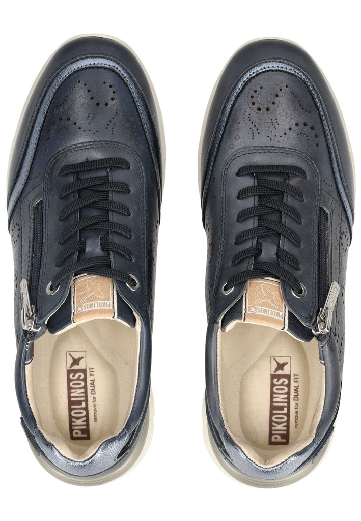 Pikolinos Sneaker Leder/Textil Blau