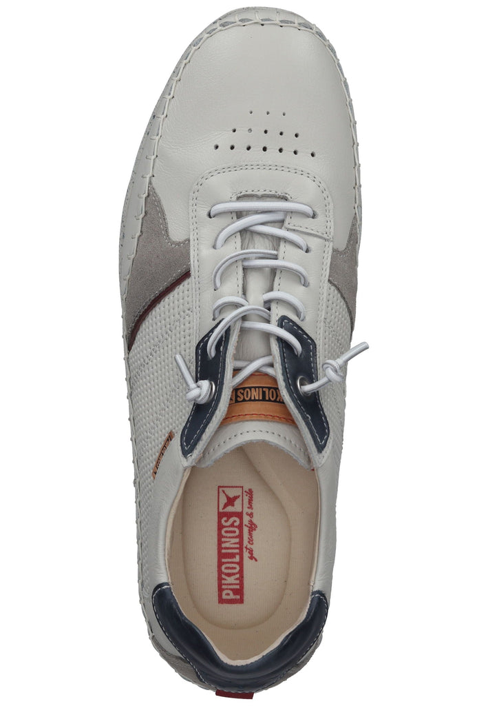 Pikolinos Sneaker Leder Weiß/Beige