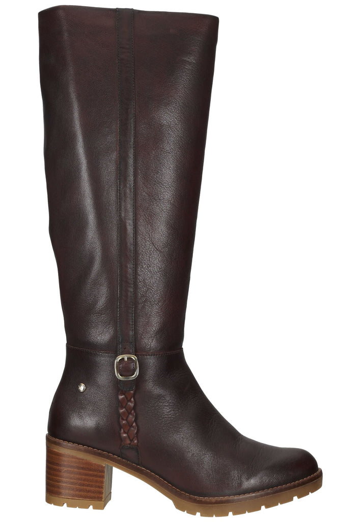Pikolinos Stiefel Leder Dunkelbraun