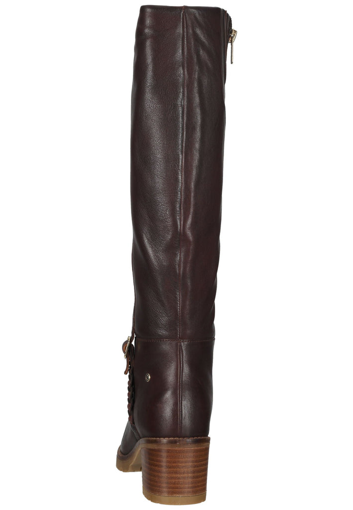 Pikolinos Stiefel Leder Dunkelbraun