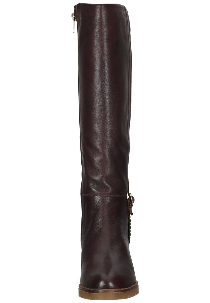 Pikolinos Stiefel Leder Dunkelbraun