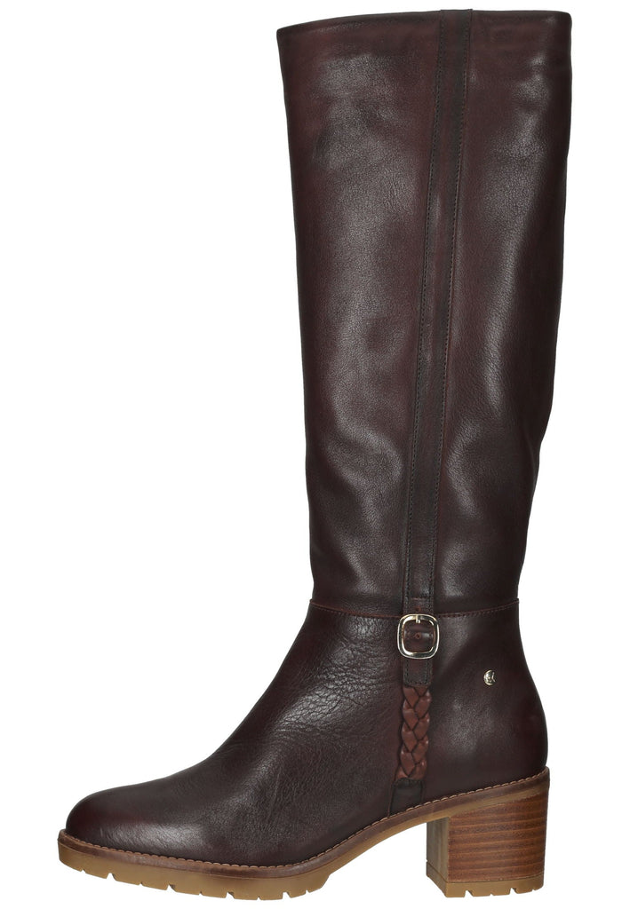 Pikolinos Stiefel Leder Dunkelbraun