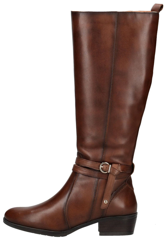 Pikolinos Stiefel Leder Dunkelbraun