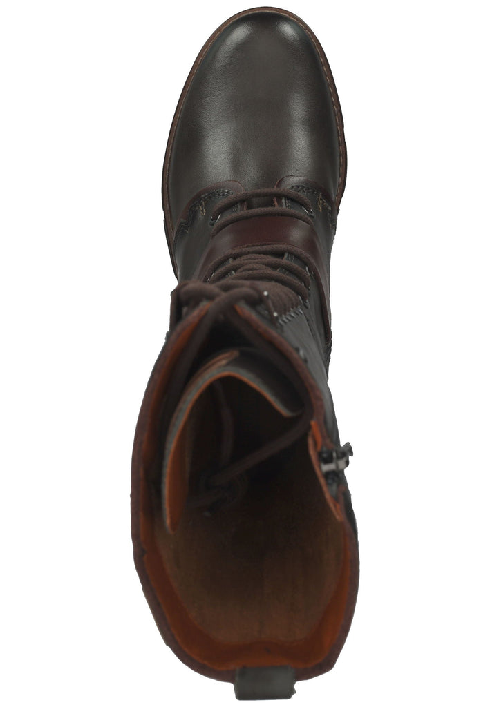 Pikolinos Stiefel Leder Grau