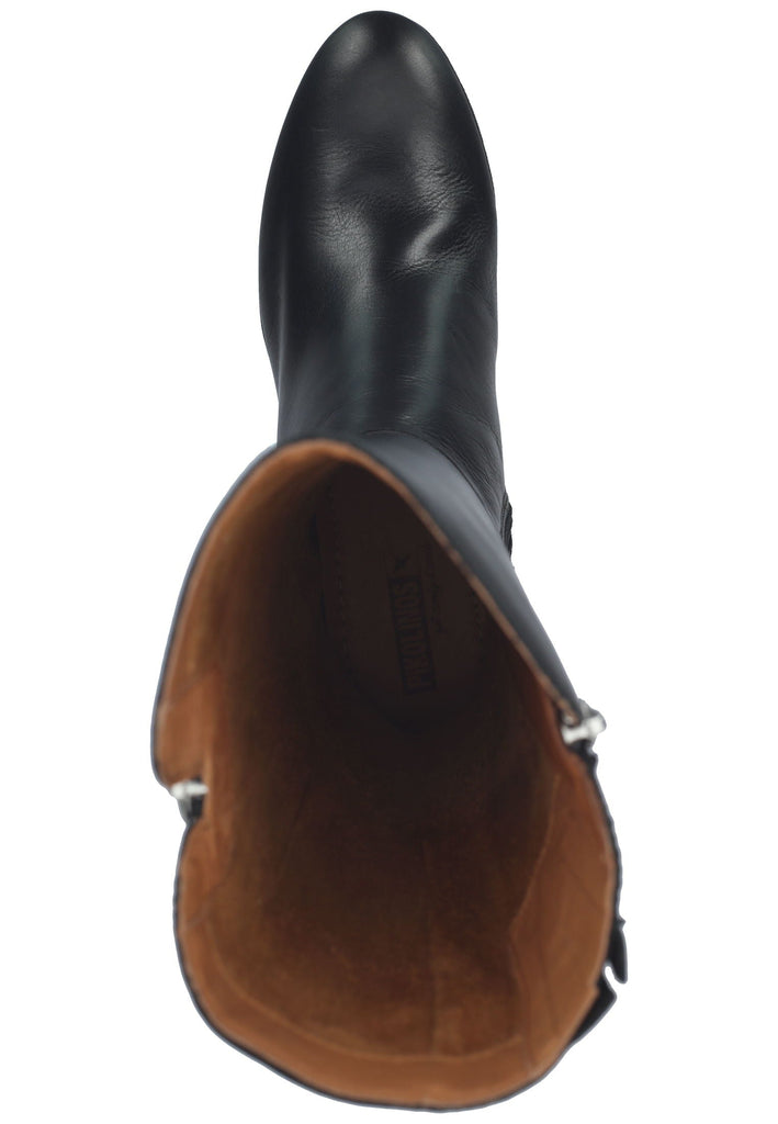 Pikolinos Stiefel Leder Schwarz