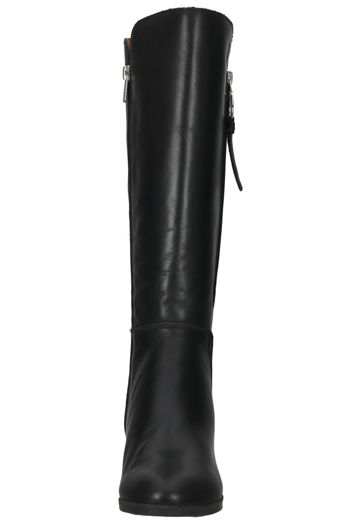 Pikolinos Stiefel Leder Schwarz