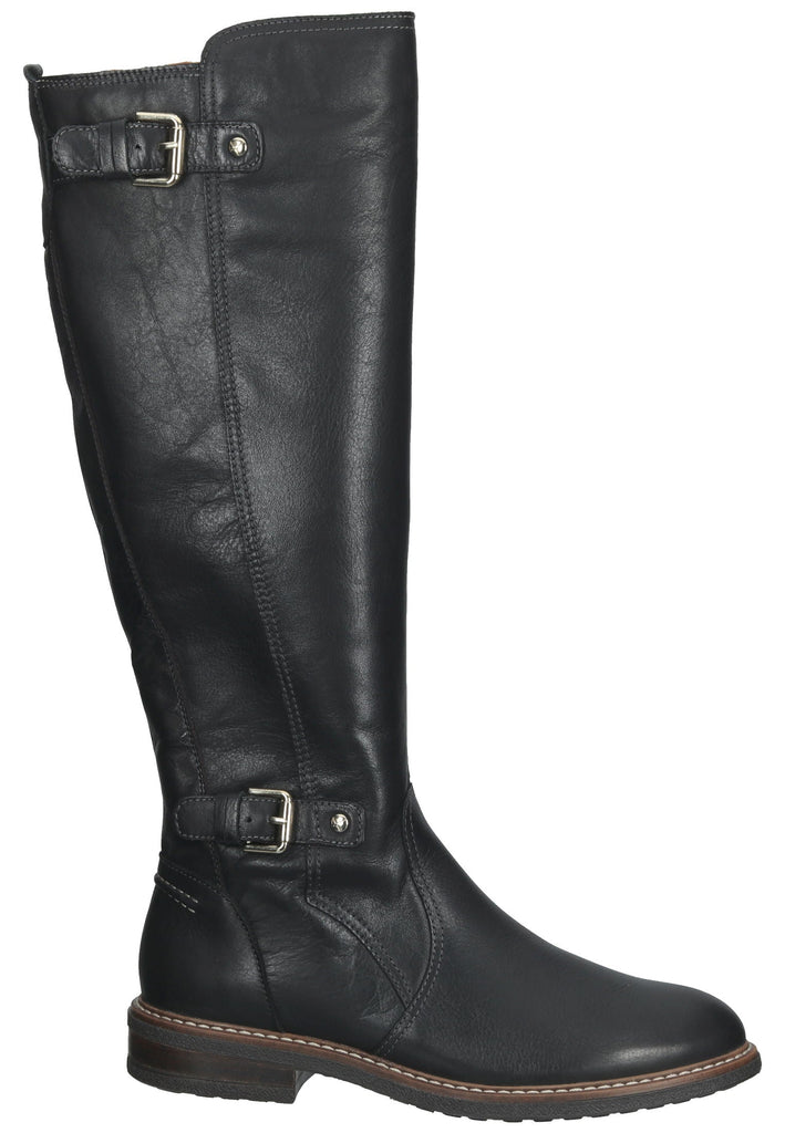 Pikolinos Stiefel Leder Schwarz