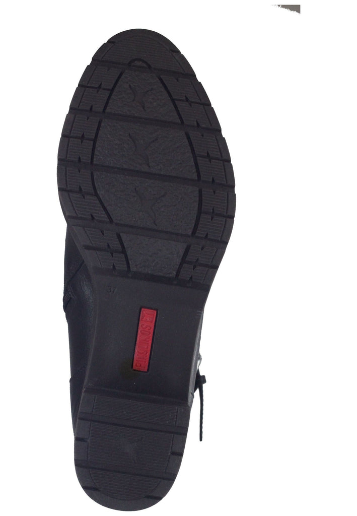 Pikolinos Stiefel Leder Schwarz