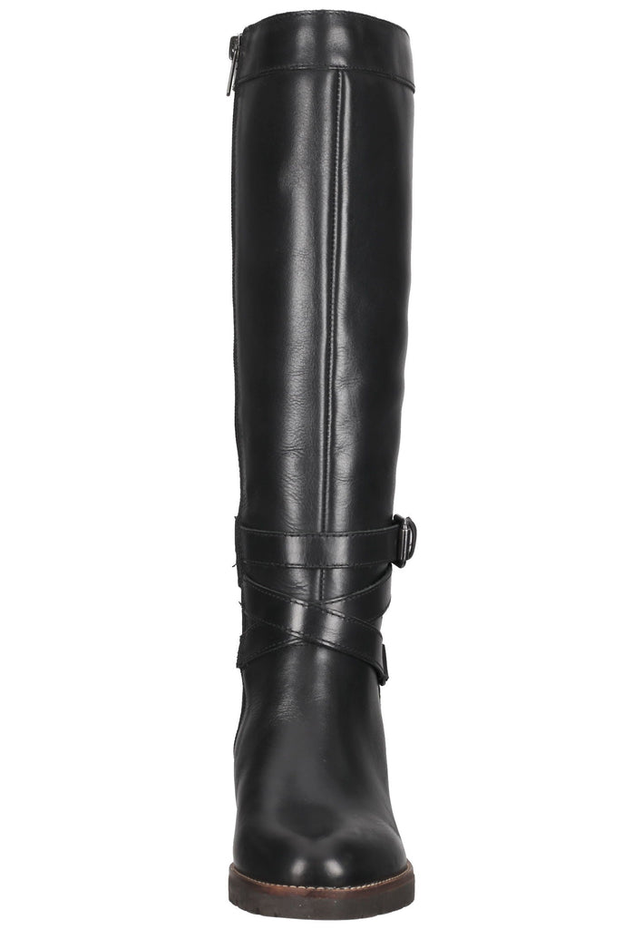 Pikolinos Stiefel Leder Schwarz