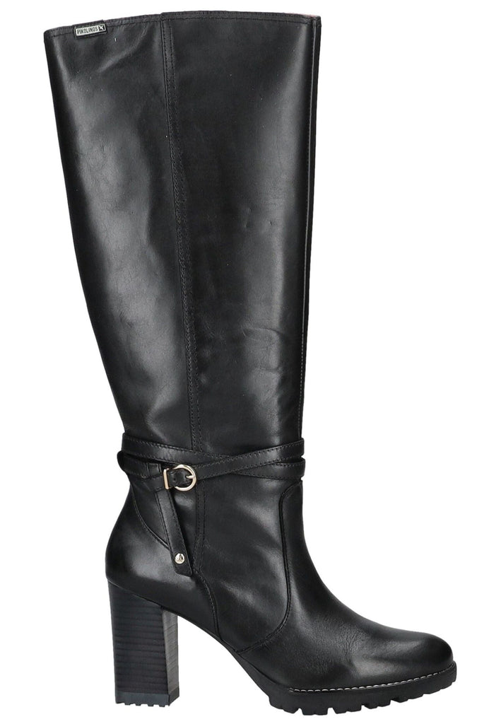 Pikolinos Stiefel Leder Schwarz